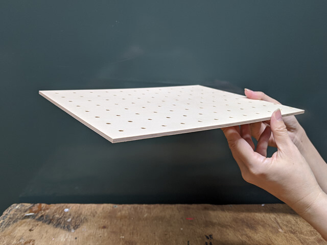 シナ穴あき合板(有孔)